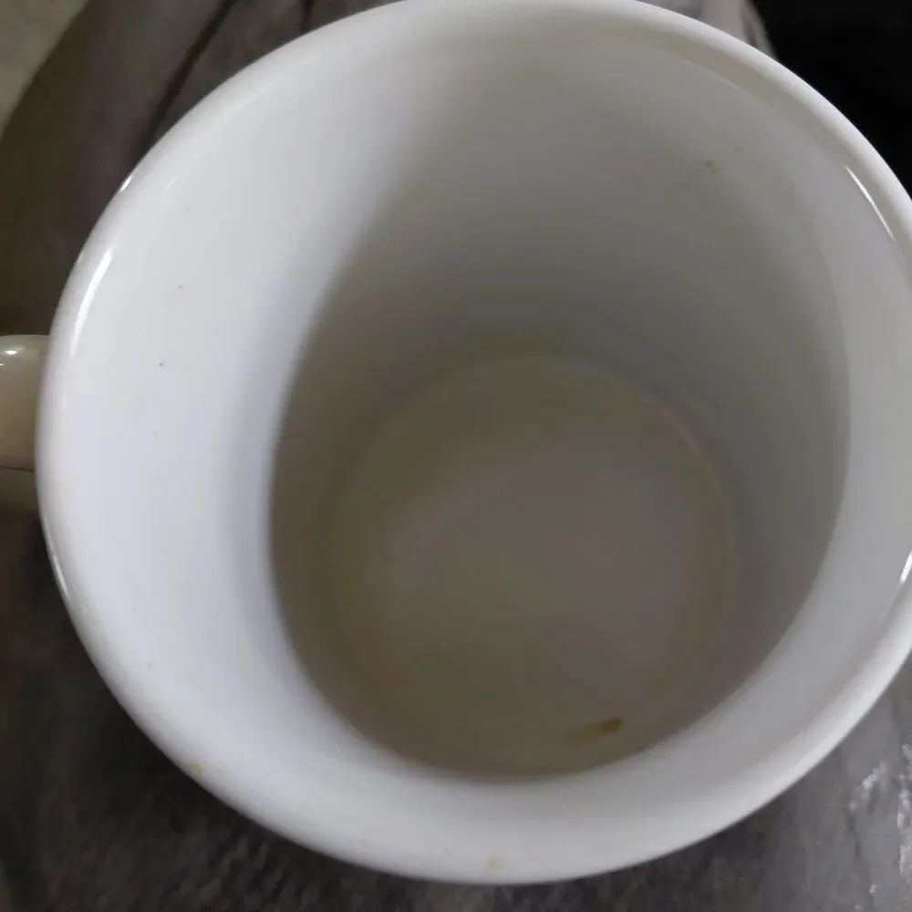 Source Unknown white ceramic